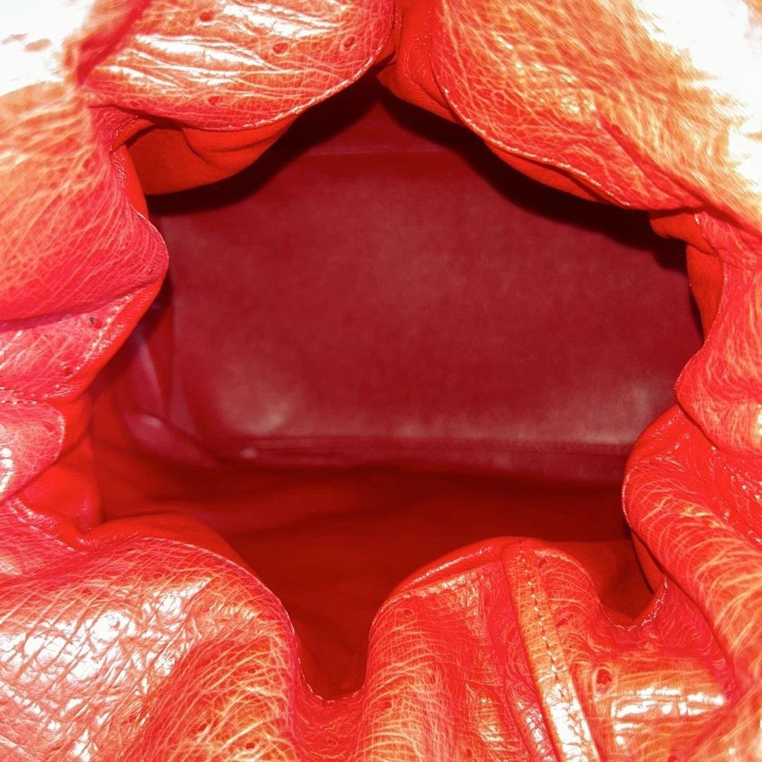 STILE EMME GI ERRE オーストリッチ　ハンドバッグ/イタリー