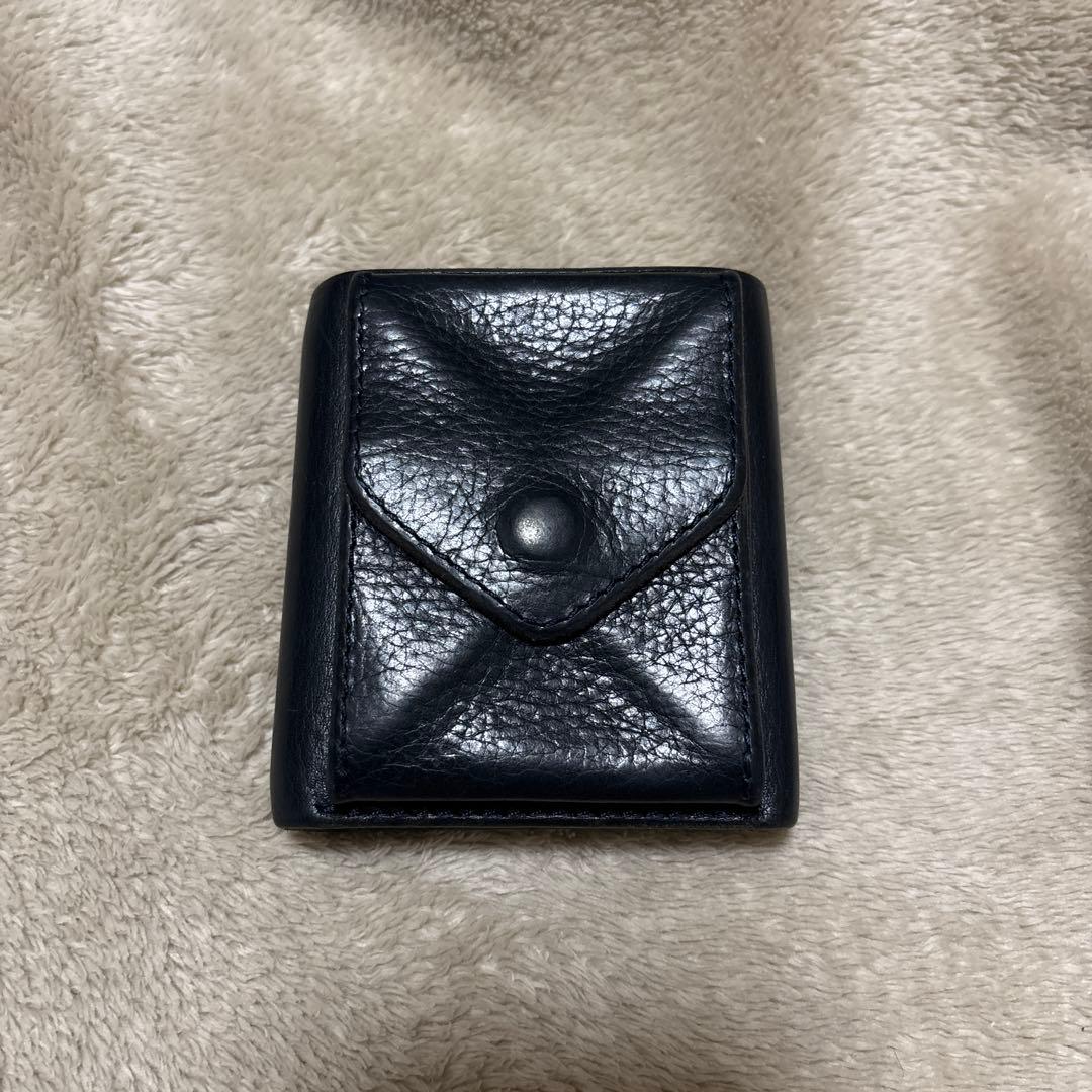 R*n様 エンダースキーマ　ネイビー レザー 三つ折り財布