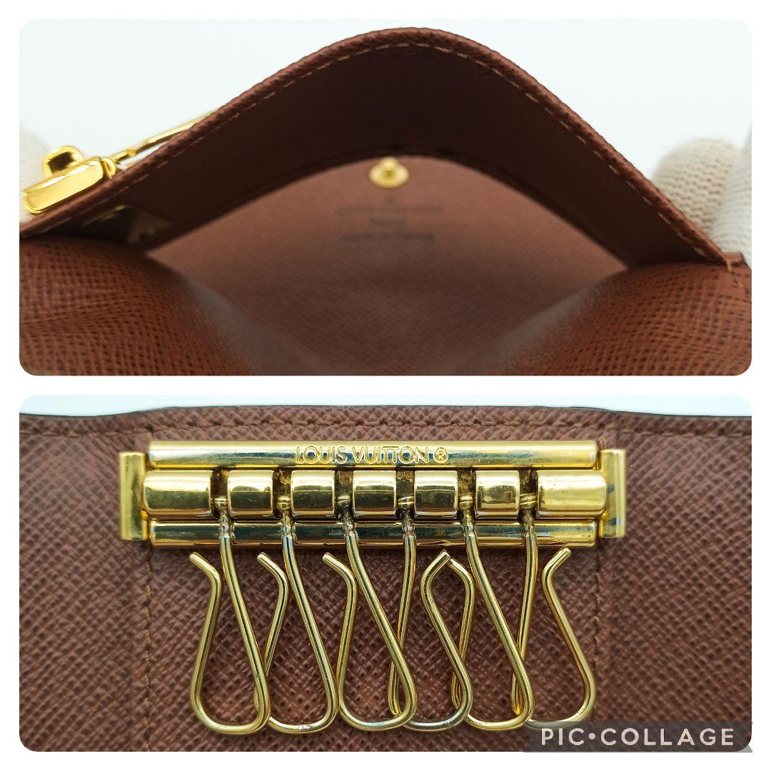 【IC搭載】ルイヴィトン　ミュルティクレ6連　モノグラム　キーケース