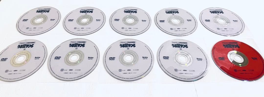 うる星やつら　TVシリーズ完全収録版　【全50巻】　レンタル版DVD 全巻