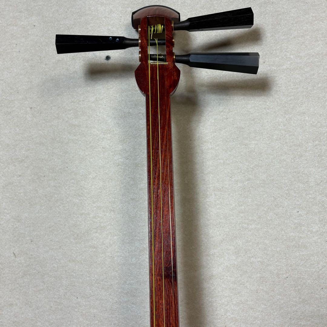 にちわ印 銀河印 津軽三味線 三味線 花梨 太棹 延棹 ハードケース
