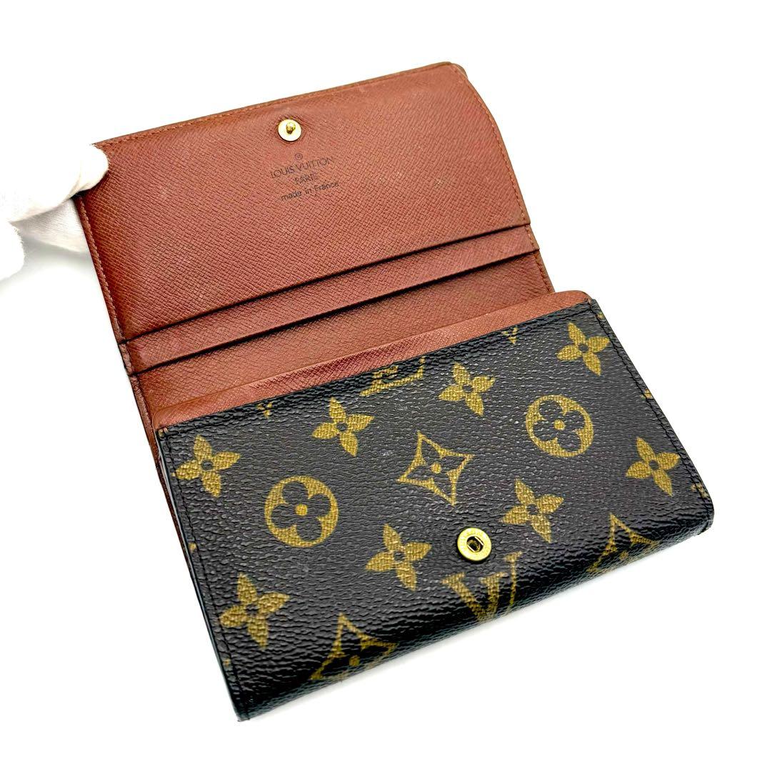 ルイヴィトン モノグラムポルトフォイユ トレゾール 財布 L字ファスナ