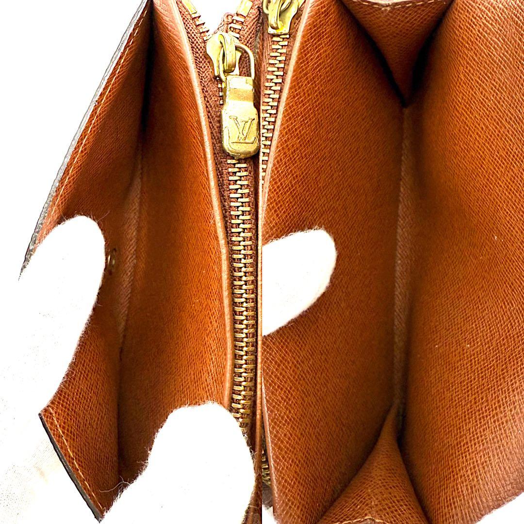 ルイヴィトン モノグラムポルトフォイユ トレゾール 財布 L字ファスナ