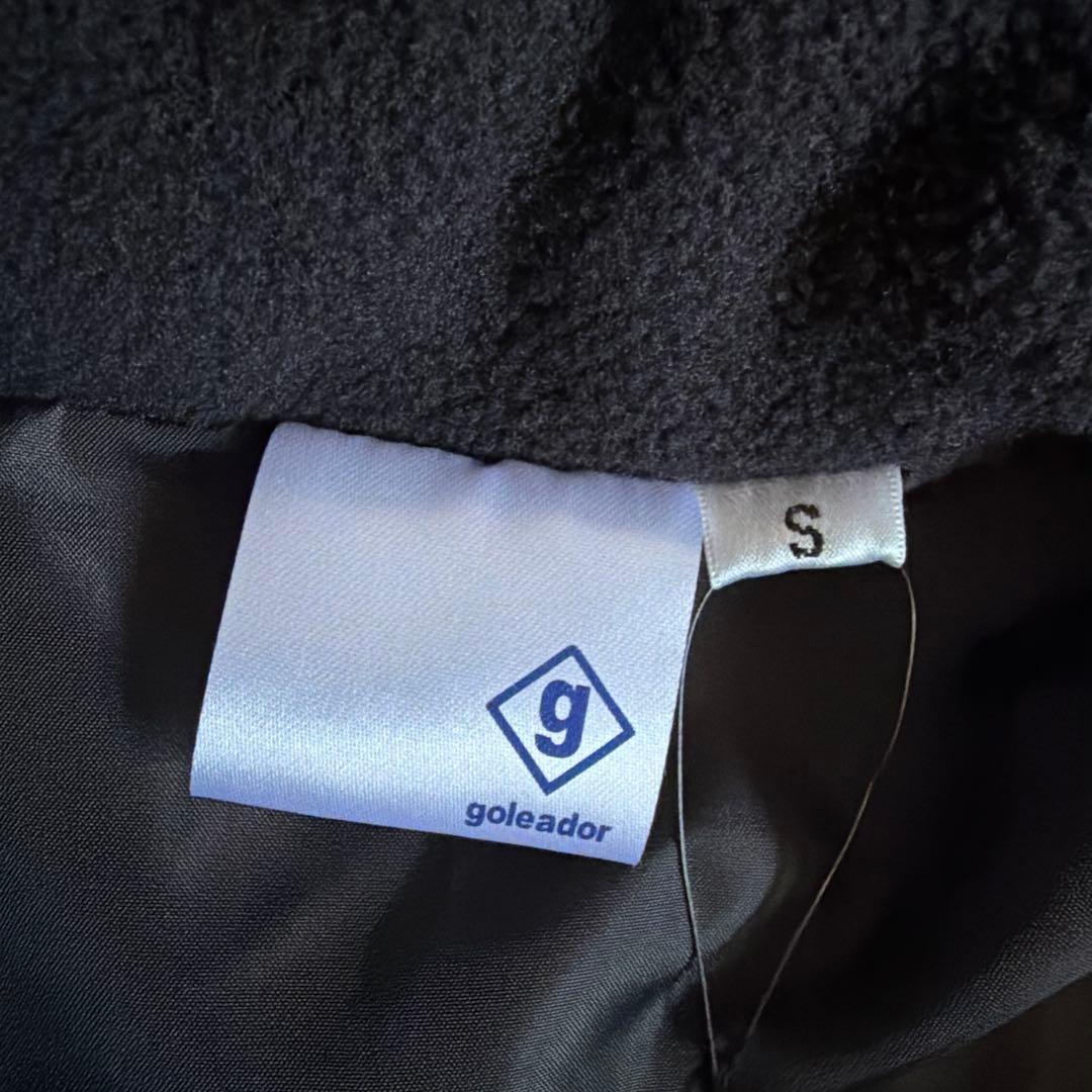 ☆最終値下げ☆新品 ゴレアドール 中綿ジャケット ブラック×ペイズリー柄 S