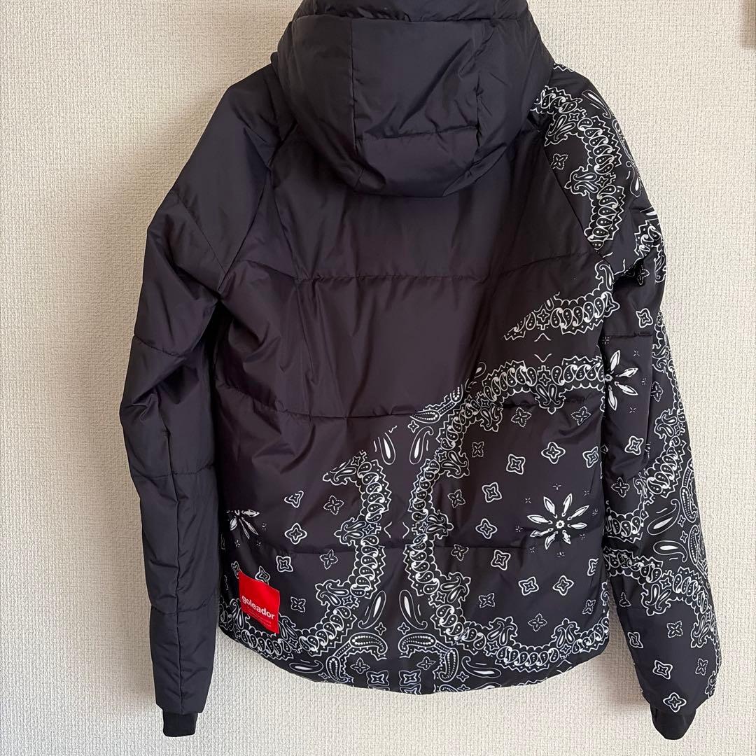 ☆最終値下げ☆新品 ゴレアドール 中綿ジャケット ブラック×ペイズリー柄 S