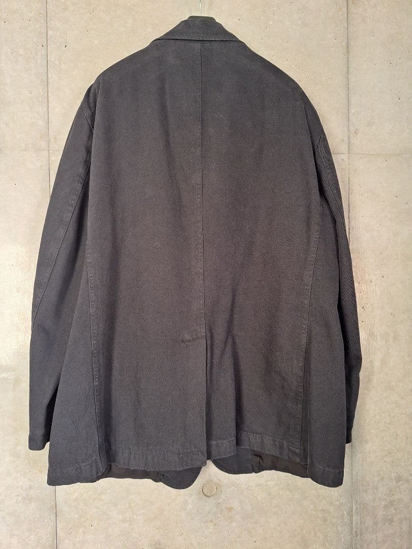 ジャケット・アウター RAF SIMONS School boy denim blazer BLACK