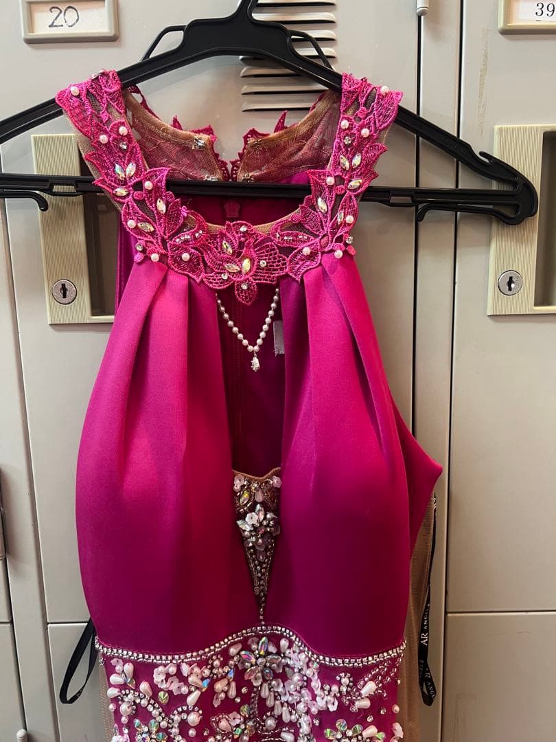 マーメイドドレス ￼、キャパドレス￼、ピンク バースデードレス