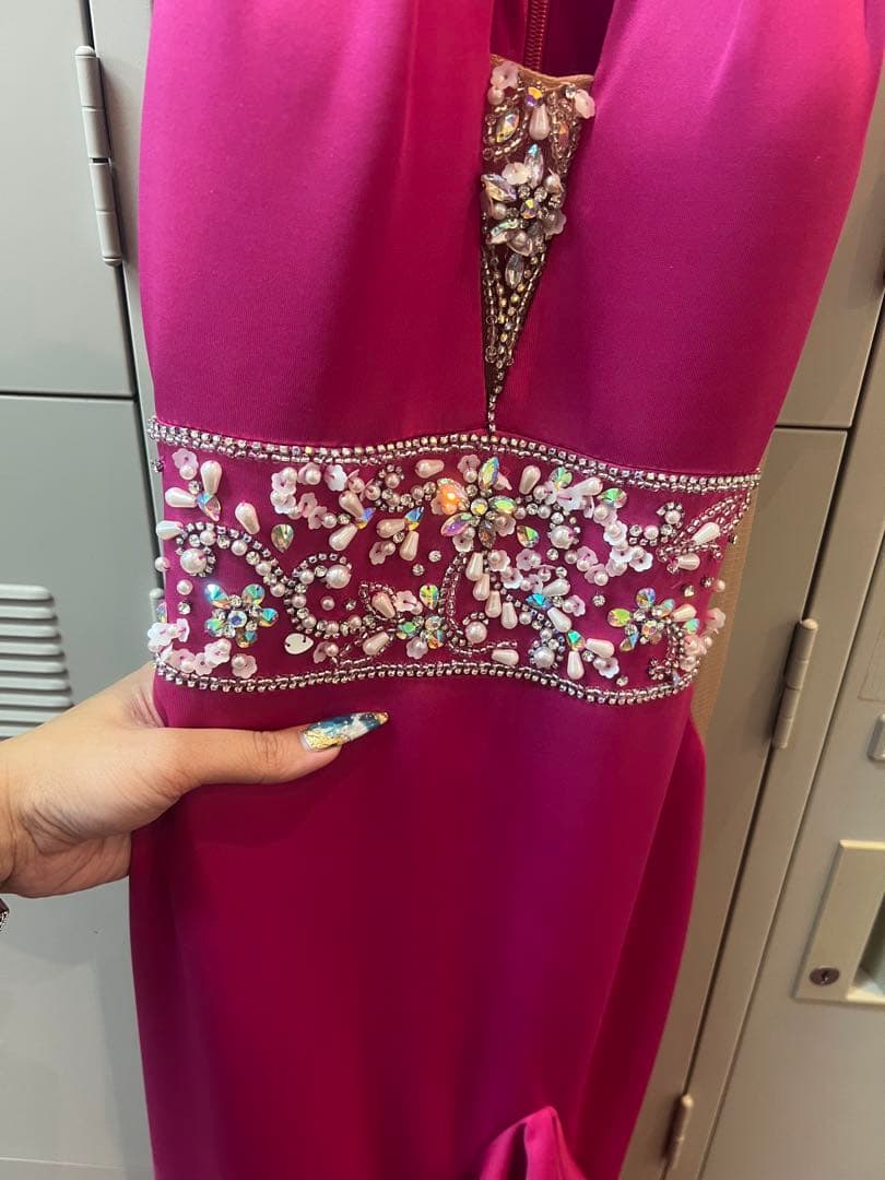 マーメイドドレス ￼、キャパドレス￼、ピンク バースデードレス