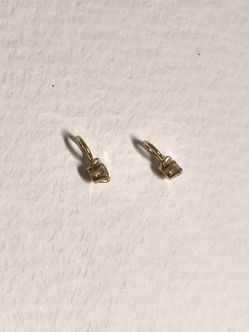 K 18 ゴールド ダイヤモンドストーンチャーム