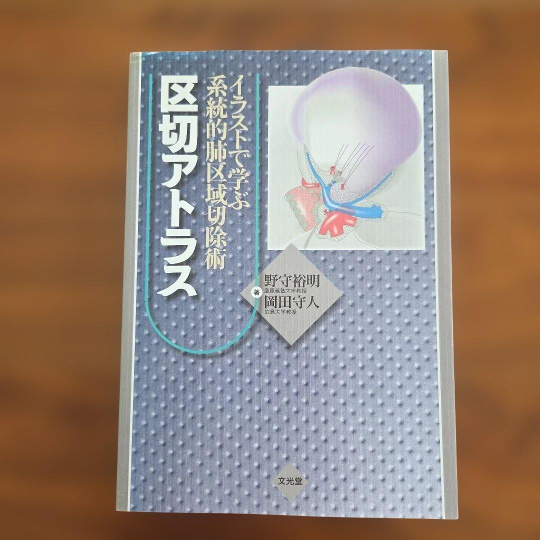 イラストで学ぶ系統的肺区域切除術 区切アトラス