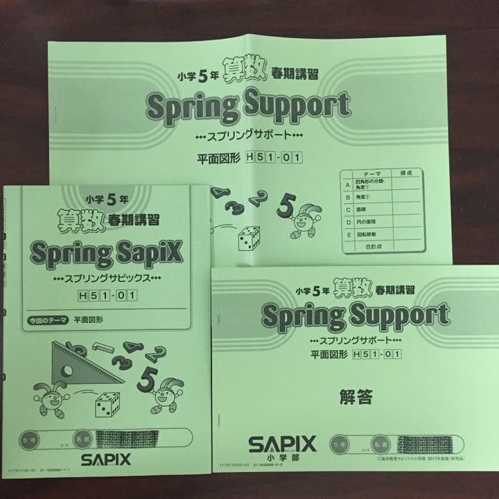 サピックス SAPIX 算数 テキスト 5年 フルセット 平常 春 夏 冬期講習