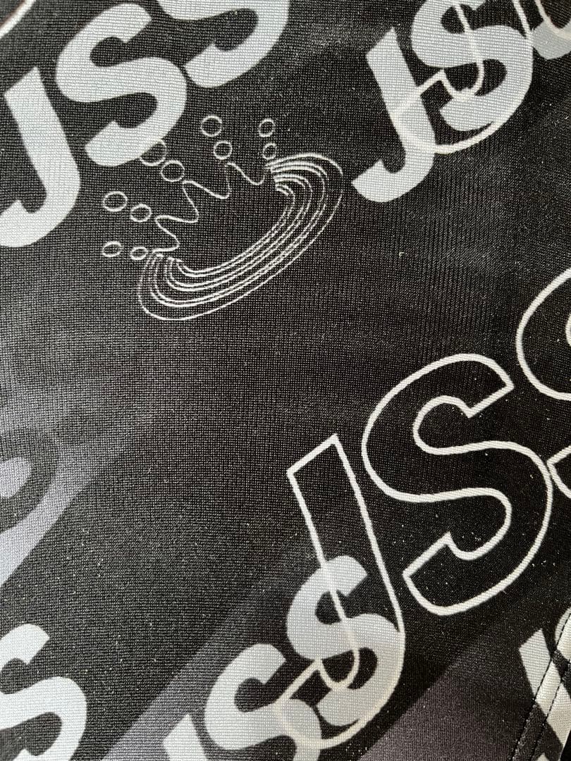 JSS ミズノ競泳水着 ハイレグ 黒系 中古使用感あり 練習水着撮影水着