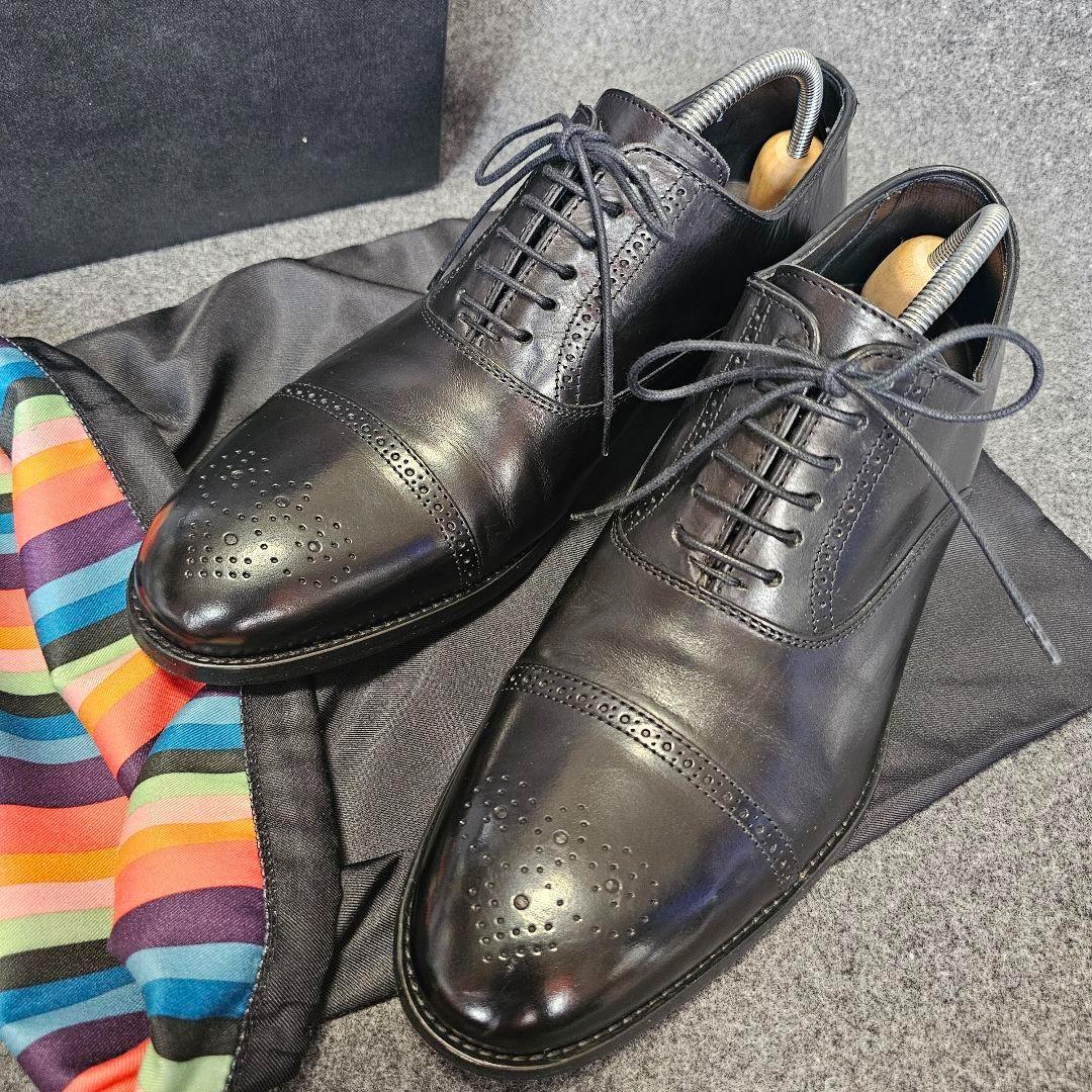 定価57200円【ポールスミス】ウィングチップオックスフォードビジネスシューズ
