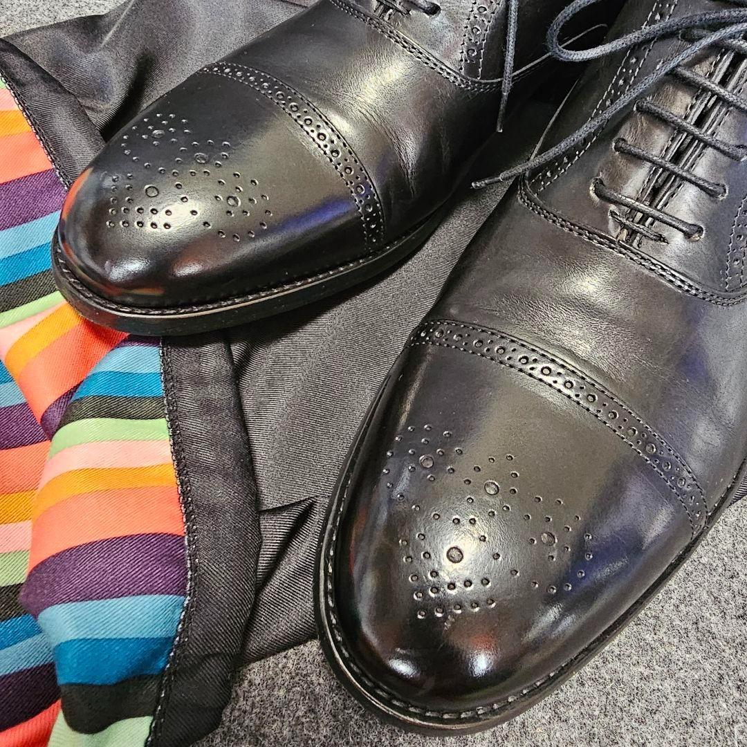 定価57200円【ポールスミス】ウィングチップオックスフォードビジネスシューズ