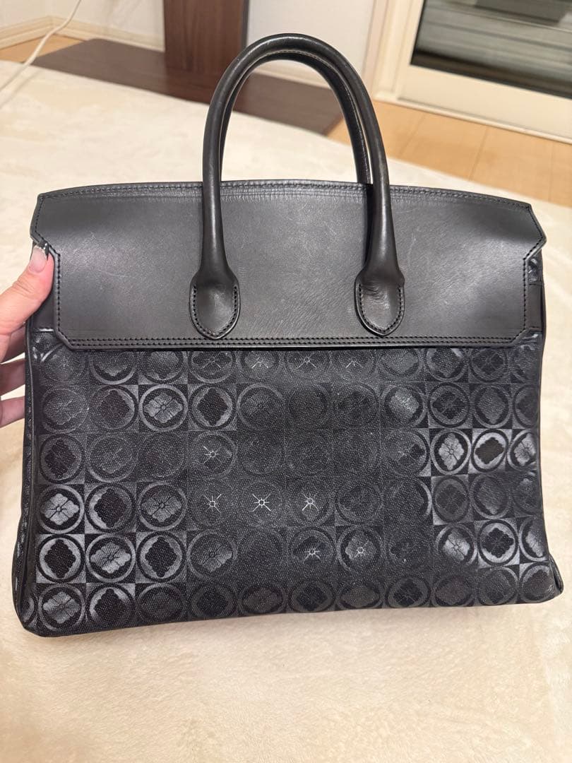 【激レア】エヴィス　デニムバーキン　バッグ　家紋