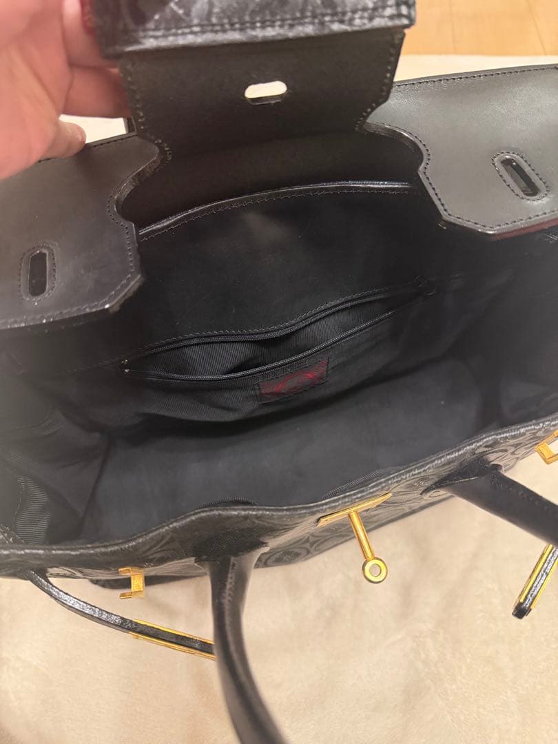 【激レア】エヴィス　デニムバーキン　バッグ　家紋