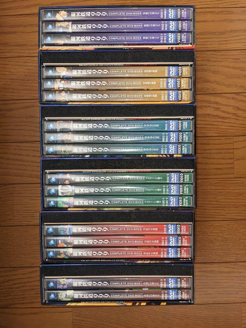 銀河鉄道999COMPLETE　DVD-BOX全6巻