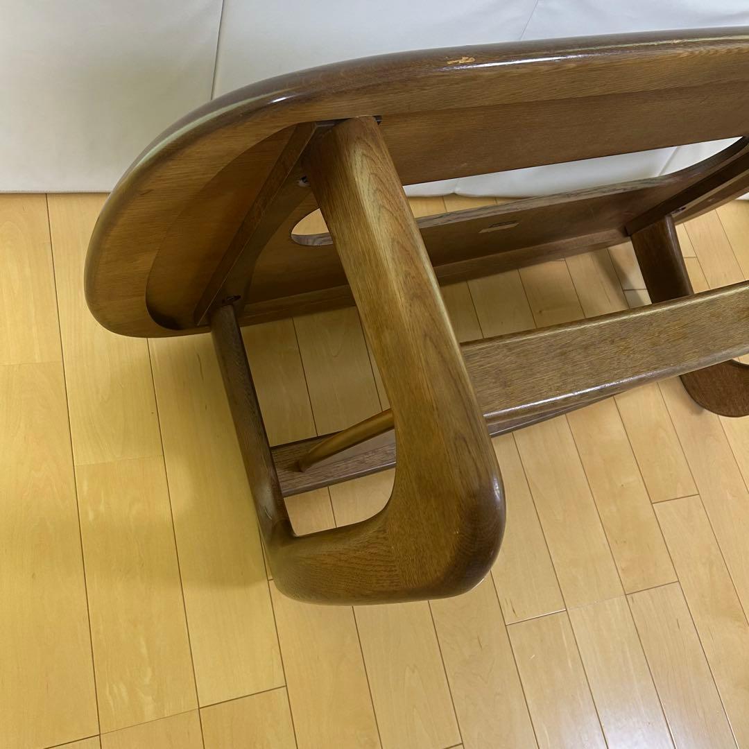 karimoku カリモク センターテーブル　ローテーブルコーヒーテーブル丸型