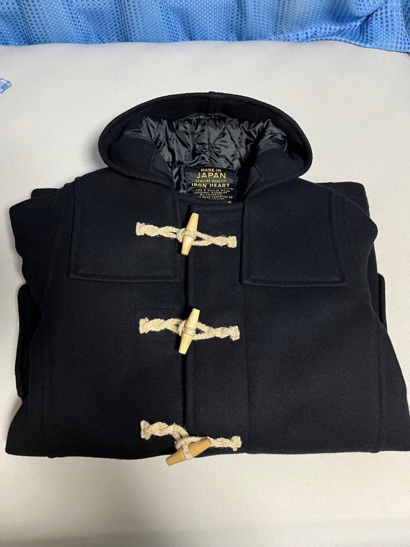 アイアンハート IHW-15 ダッフルコート S 黒