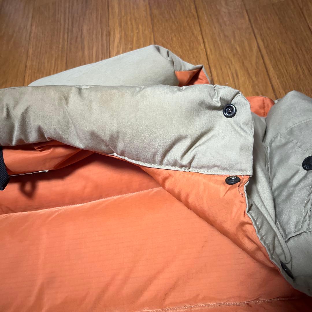 80S M USA THE NORTH FACE ダウンベスト 黒ラッカー