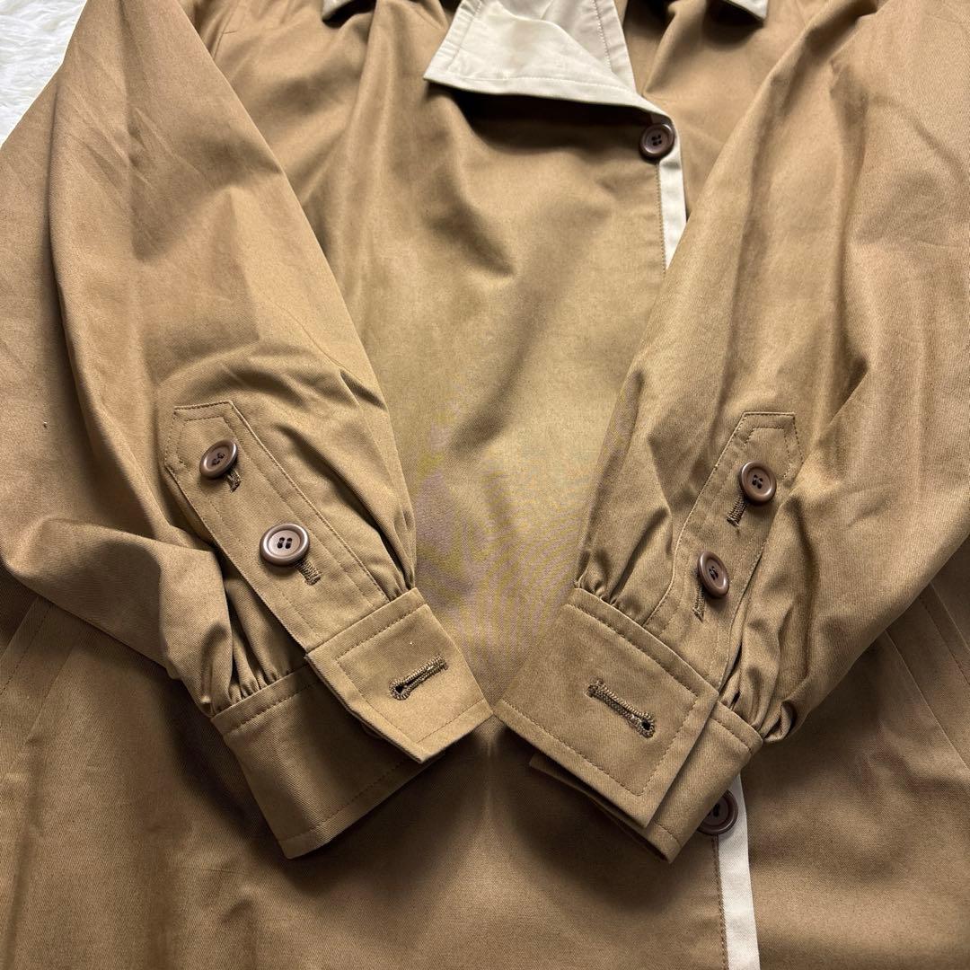 ◾︎ヴィンテージ 90s' YSL Aラインステンカラーコート ロングジャケット