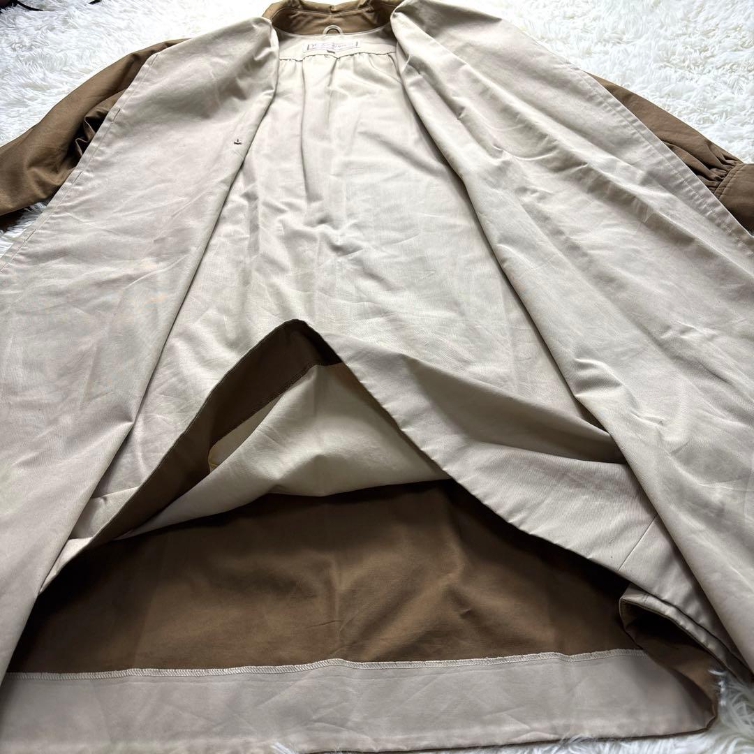 ◾︎ヴィンテージ 90s' YSL Aラインステンカラーコート ロングジャケット