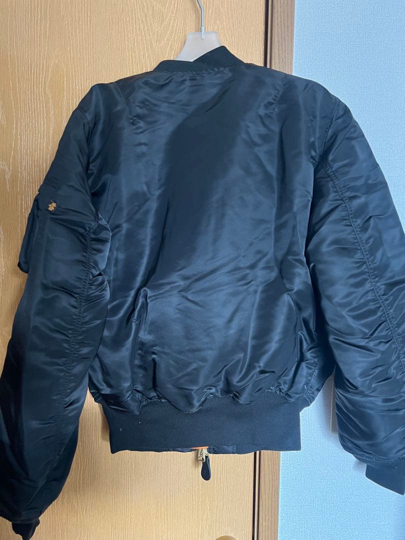 アルファ インダストリーズ MA-1 ブラック M