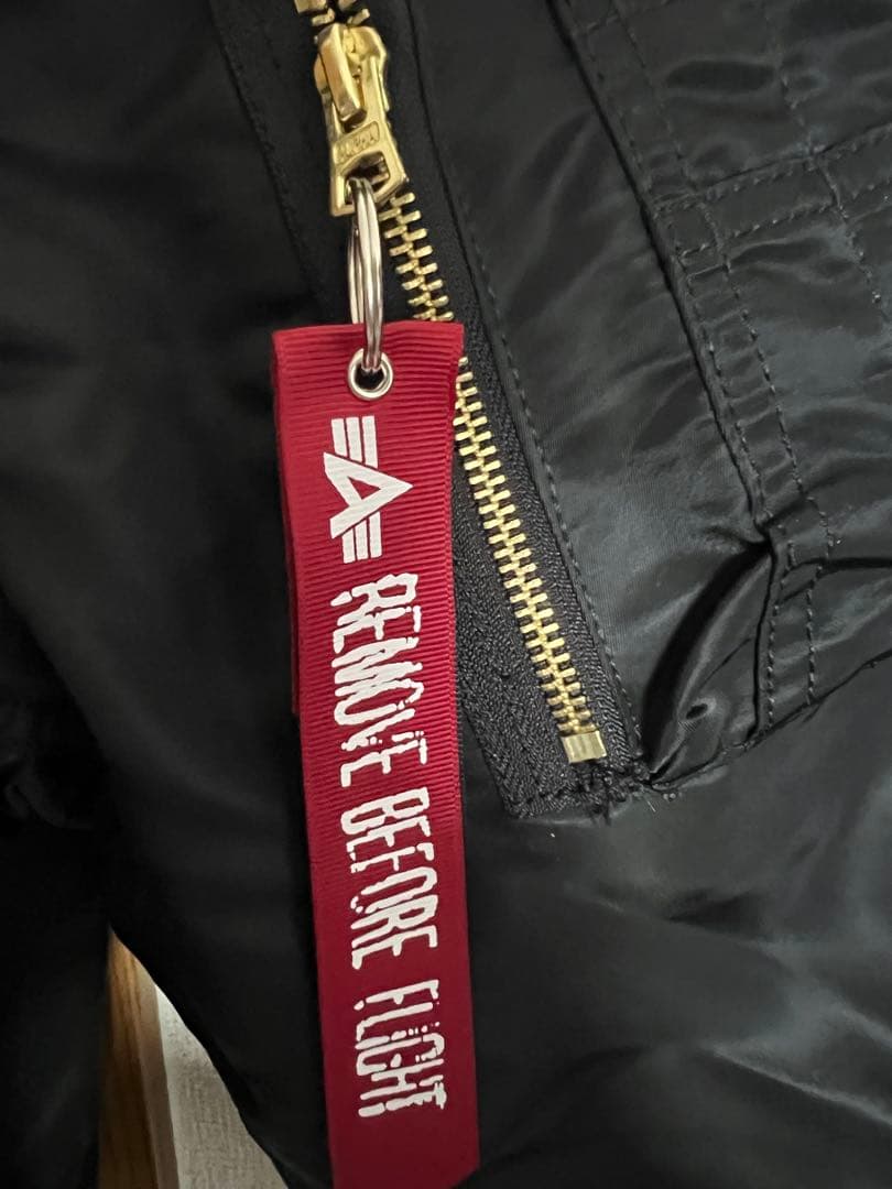 アルファ インダストリーズ MA-1 ブラック M