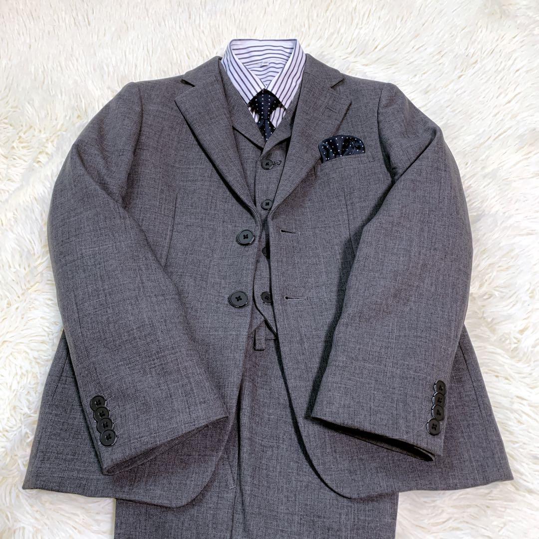 ワンダーファクトリー フォーマルスーツ スリーピース　6点セット　150サイズ