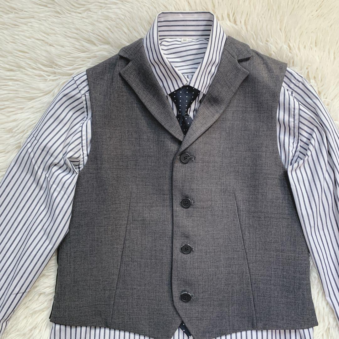 ワンダーファクトリー フォーマルスーツ スリーピース　6点セット　150サイズ