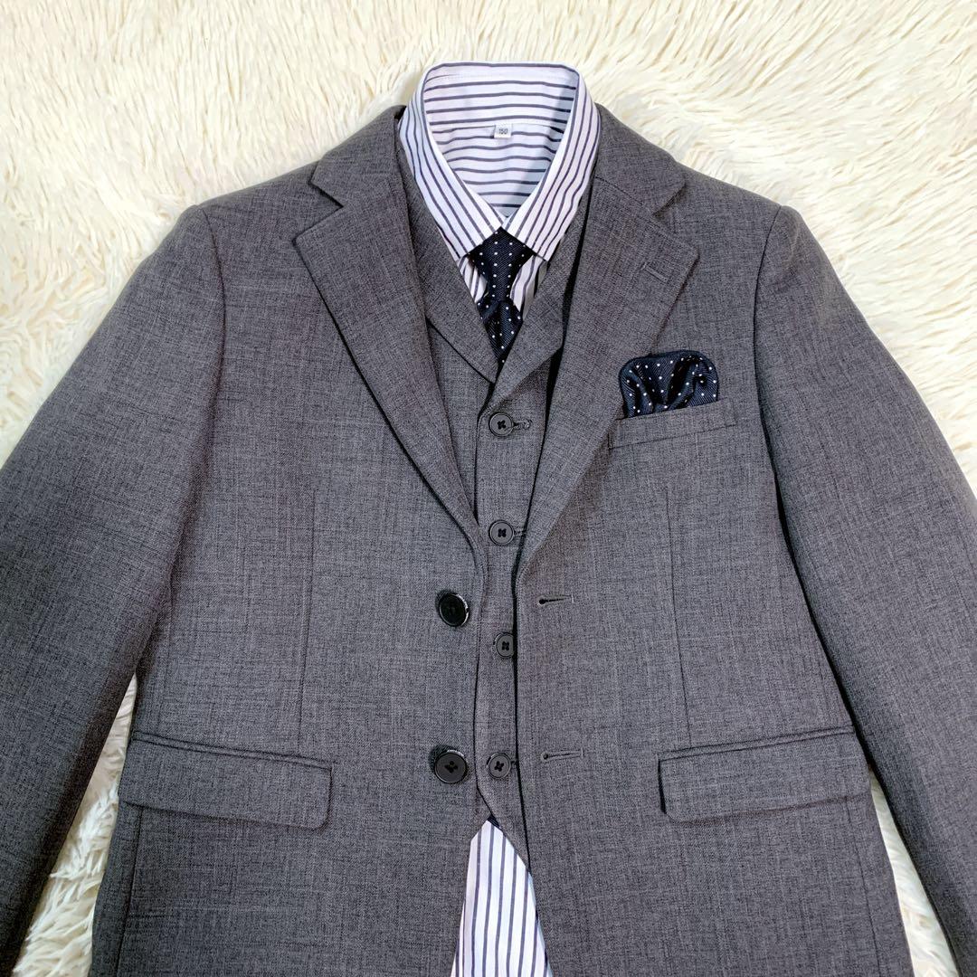 ワンダーファクトリー フォーマルスーツ スリーピース　6点セット　150サイズ