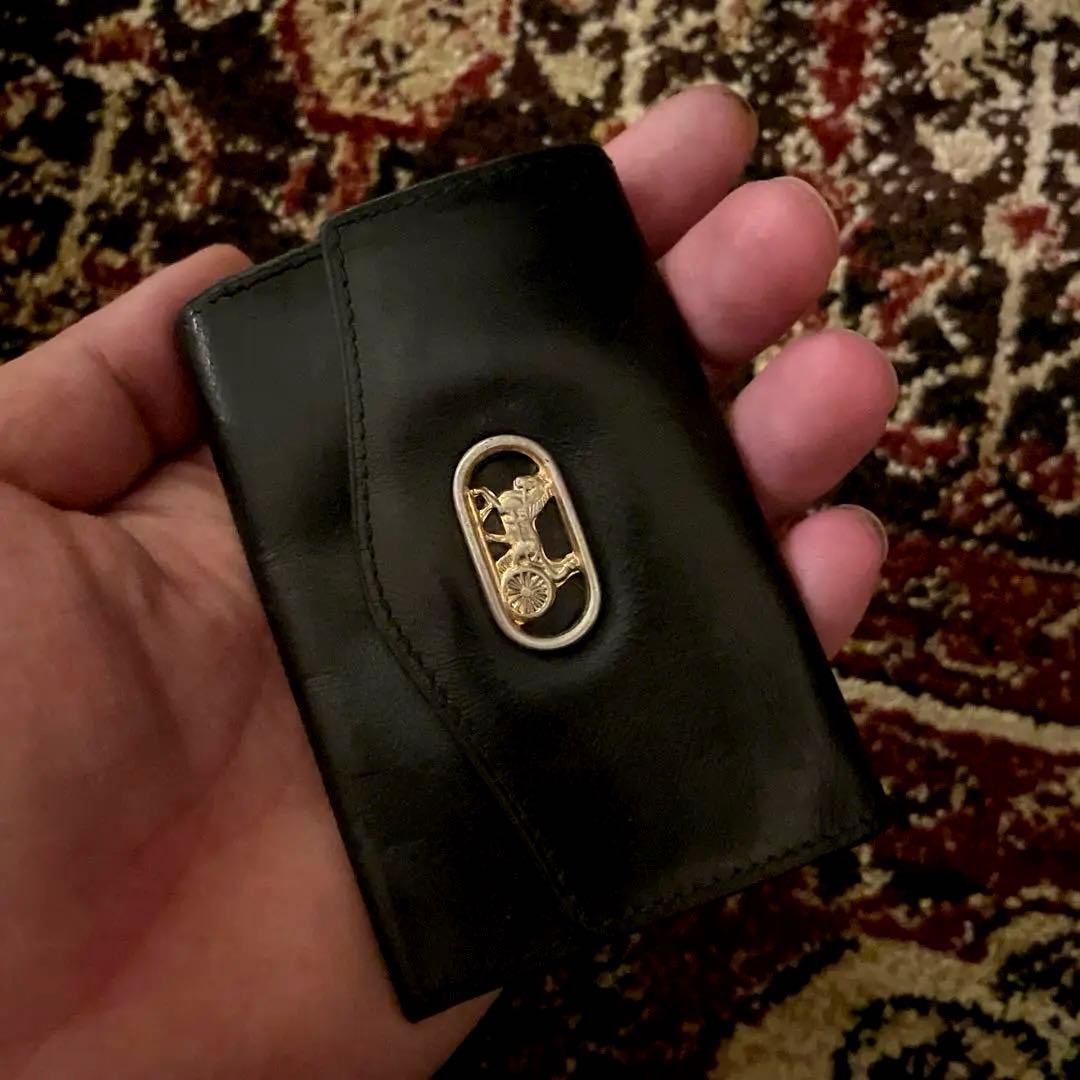 セリーヌ CELINE 本革6連キーケース ブラック