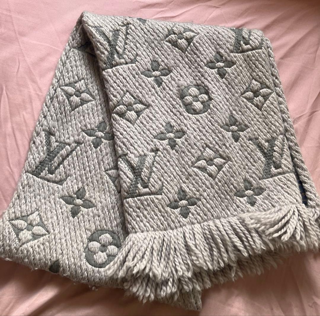 ルイヴィトン LOUIS VUITTON エシャルプロゴマニア マフラー