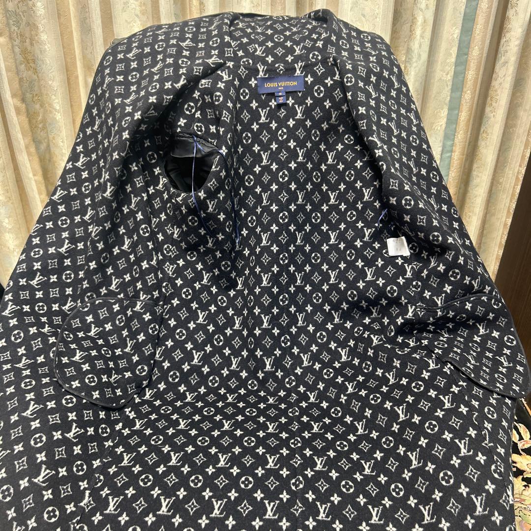 フーデッドラップコート　size38