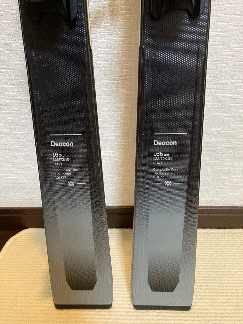 【HOTWAX・チューン済み】Volkl DEACON ANTHRA 165㎝