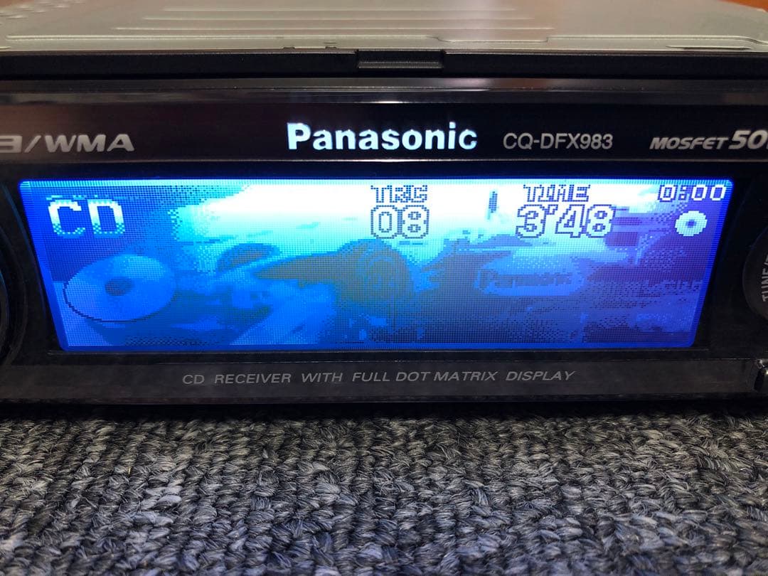 【希少良好固体】Panasonic CQ-DFX983 【リモコン/取説付き】