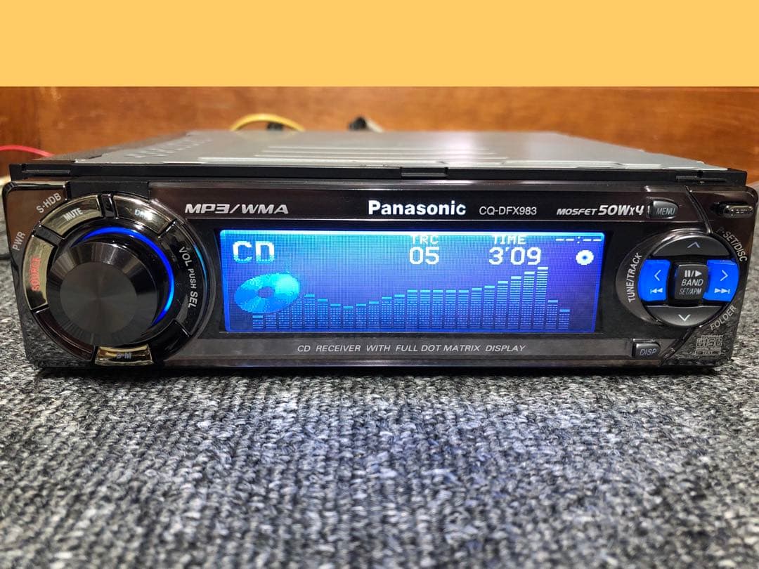 【希少良好固体】Panasonic CQ-DFX983 【リモコン/取説付き】