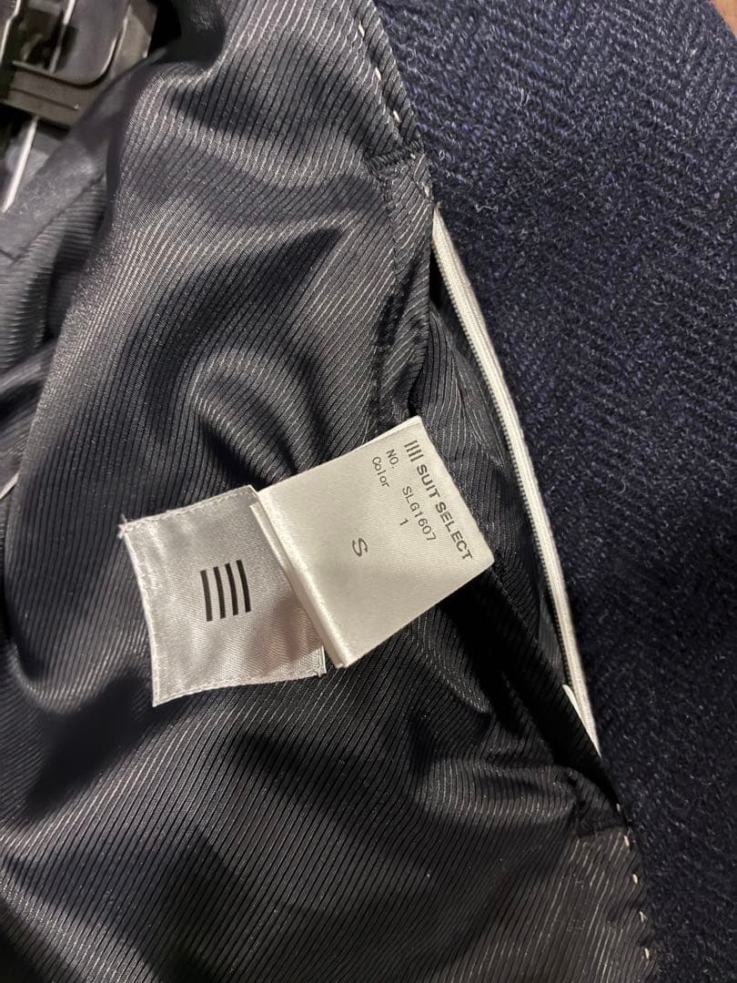美品 SUIT SELECT ダブルブレストチェスターコート S
