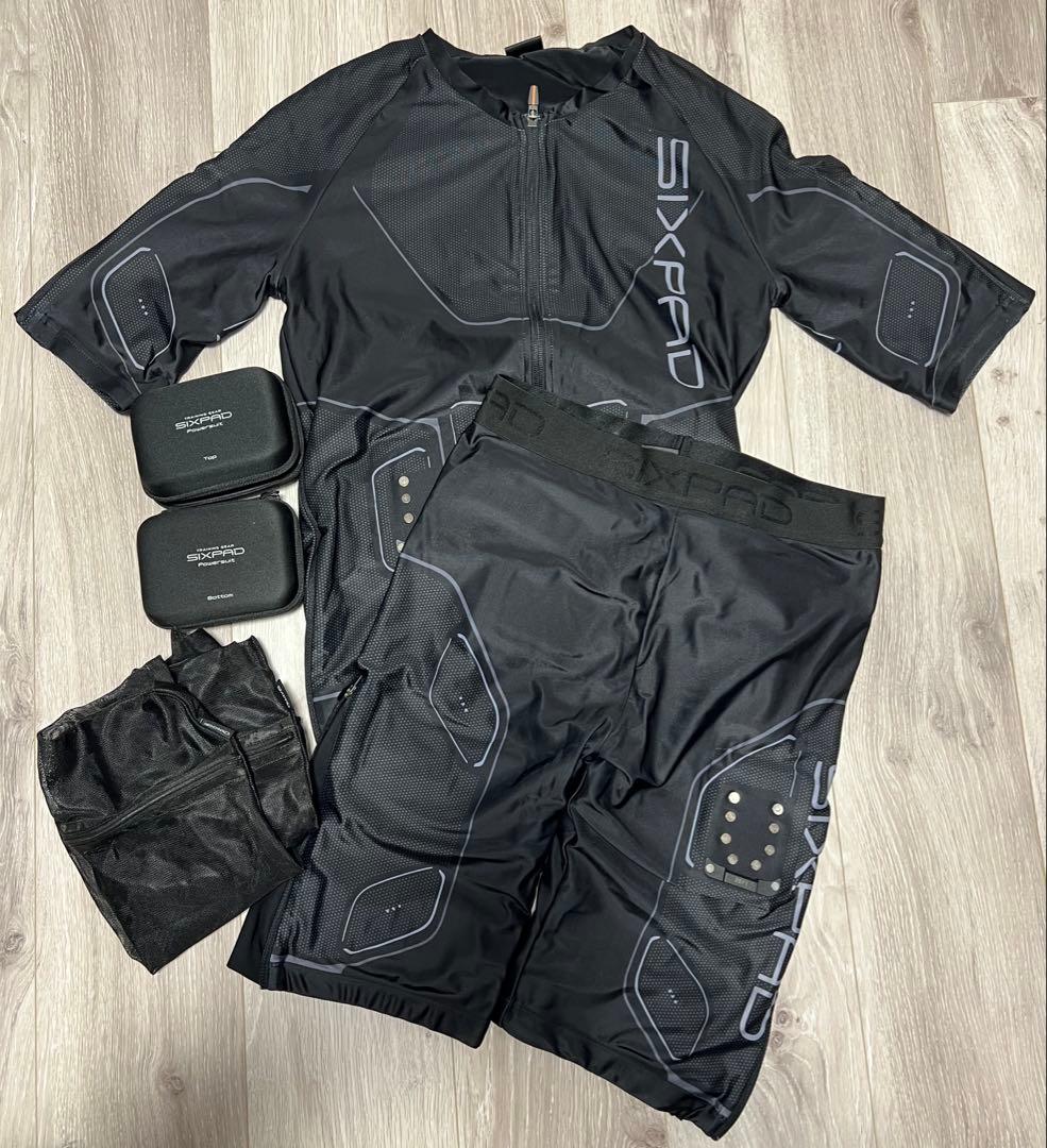 SIXPAD（メンズL） EMS パワースーツ Lサイズ 上下セット