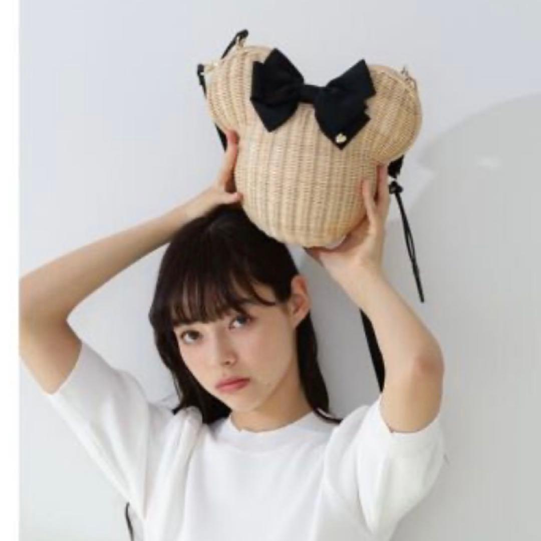 【新品】ジルバイジルスチュアート Minnieラタンポシェット