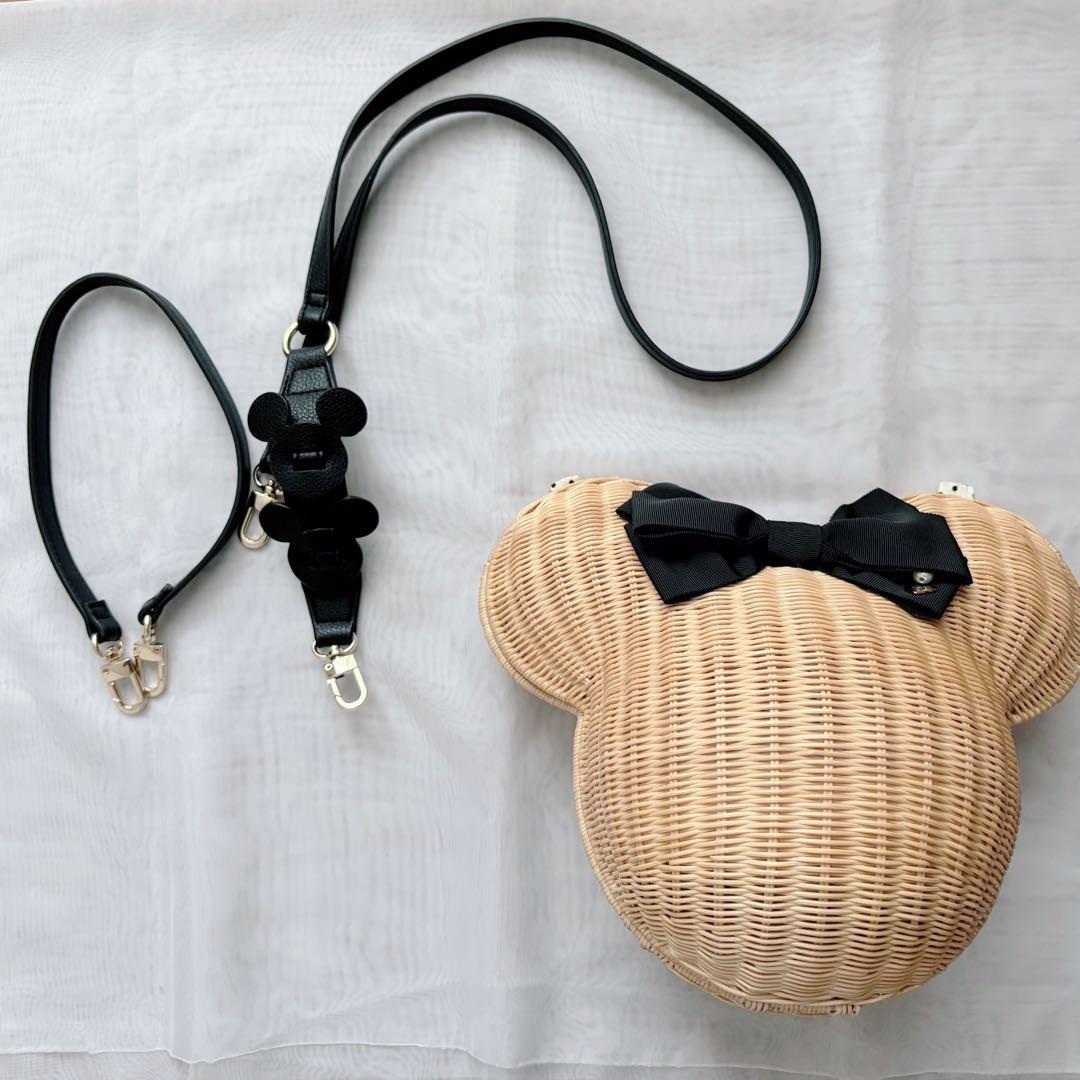 【新品】ジルバイジルスチュアート Minnieラタンポシェット