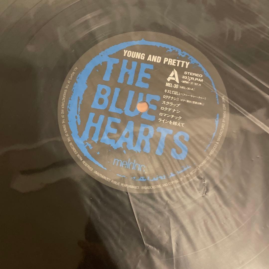 THE BLUE HEARTS YOUNG AND PRETTY レコード