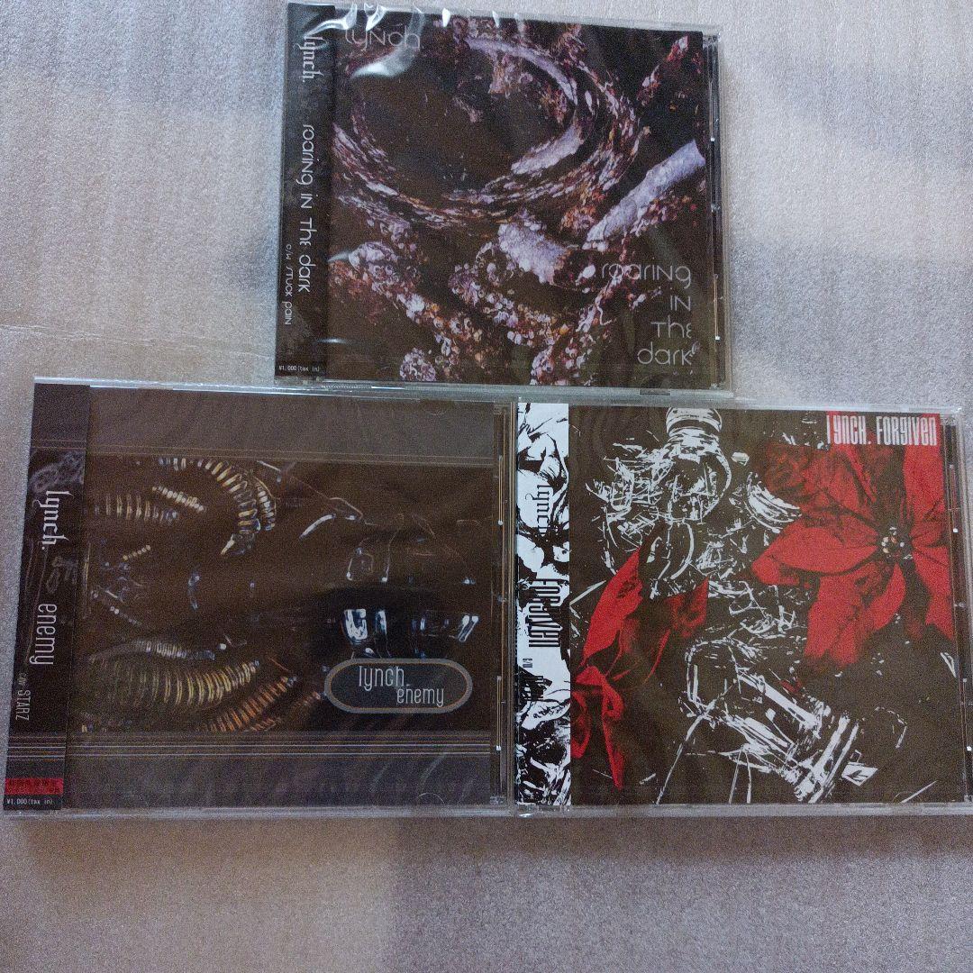 未開封☆lynch.★enemy初回生産盤含む3枚セット/ヴィジュアル系