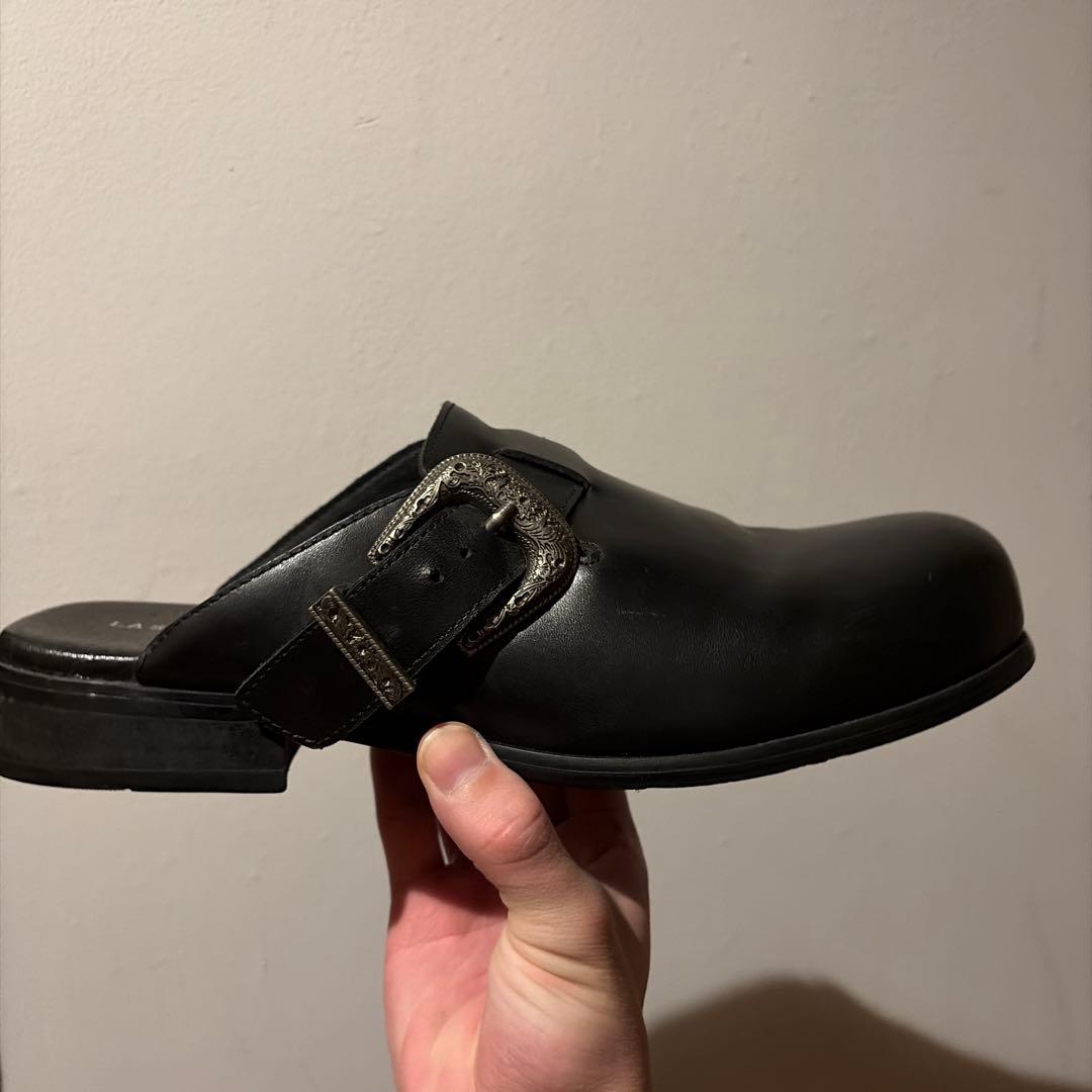 靴 LAST NEST Leather Mule 26cm