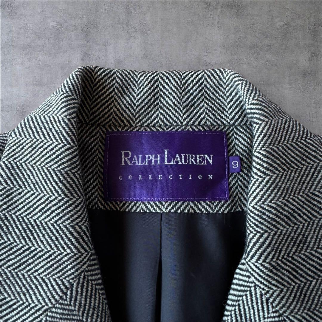 Ralph Lauren パープルレーベルヘリンボーン ダブルブレストジャケット