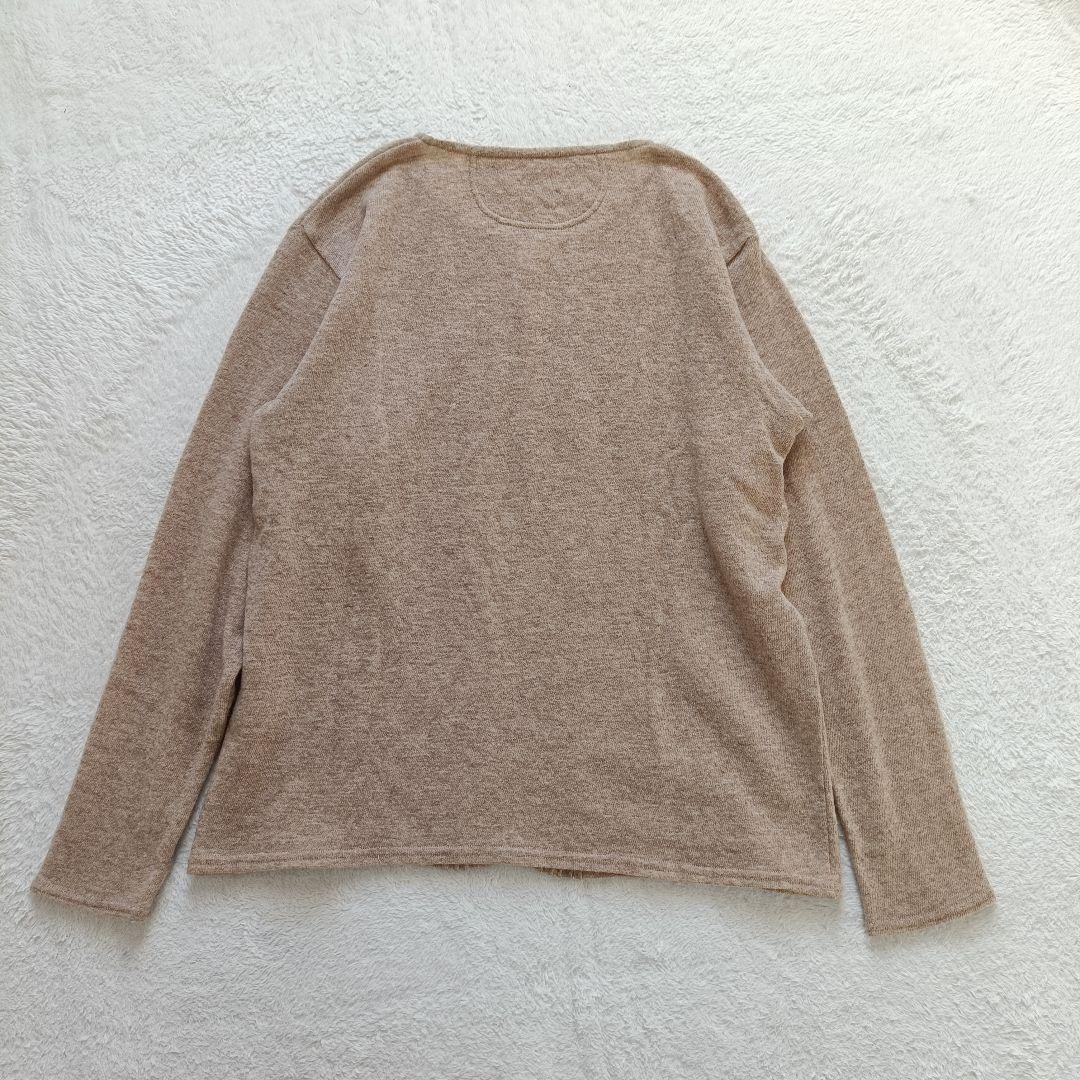 KAPITAL キャピタル　ニットカットソー　ヘンリーネック