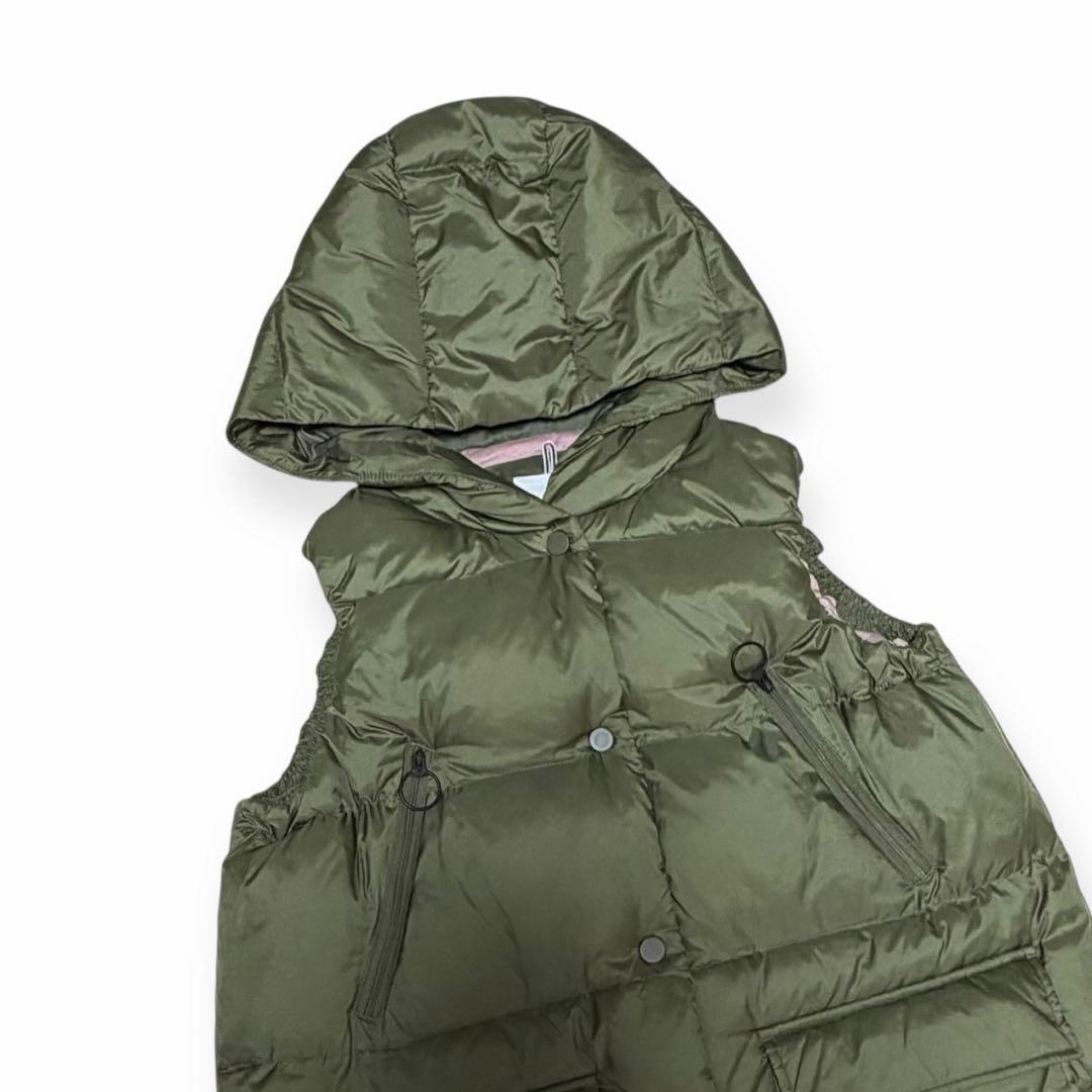 美品✨　AIGLE エーグル バラモ サーモライト 中綿ロングダウンベスト 撥水