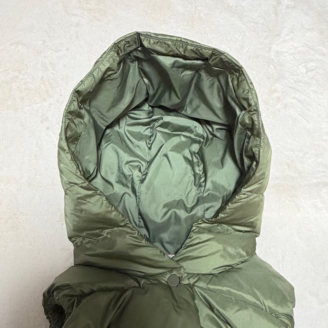 美品✨　AIGLE エーグル バラモ サーモライト 中綿ロングダウンベスト 撥水