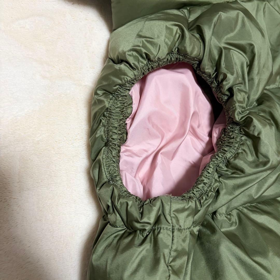 美品✨　AIGLE エーグル バラモ サーモライト 中綿ロングダウンベスト 撥水