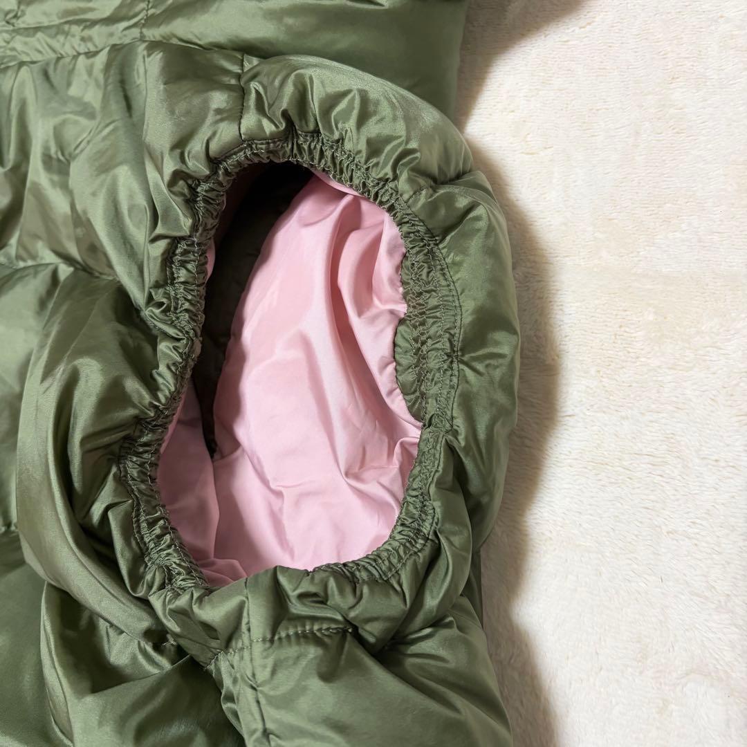 美品✨　AIGLE エーグル バラモ サーモライト 中綿ロングダウンベスト 撥水